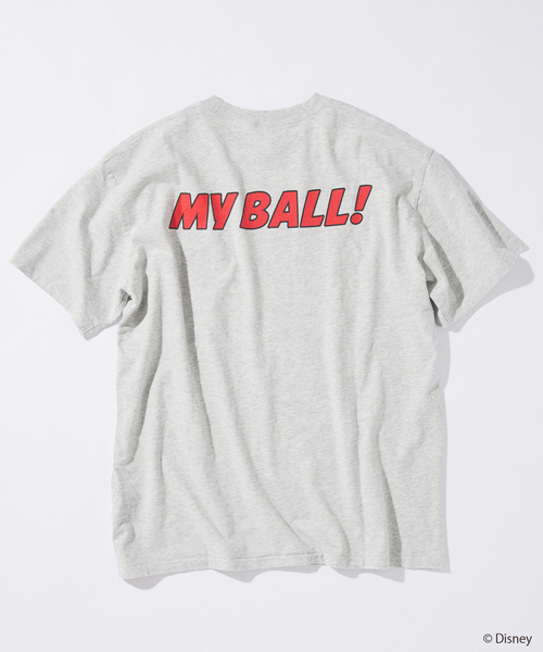 JOURNAL STANDARD(ジャーナルスタンダード)の「MICKEY MOUSE / ミッキー マウス 別注 サッカー プリント Tシャツ(Tシャツ/カットソー・メンズ・ホワイト系その他/チャコールグレー/ブラック/ライトグリーン/ブルー/ブルー系その他/ブラック系その他/ホワイト・MEDIUM/SMALL/LARGE)」の11枚目の写真