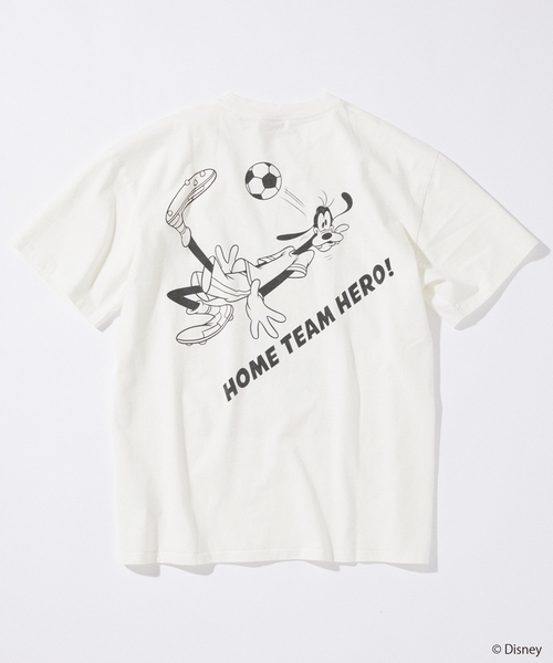 JOURNAL STANDARD(ジャーナルスタンダード)の「MICKEY MOUSE / ミッキー マウス 別注 サッカー プリント Tシャツ(Tシャツ/カットソー・メンズ・ホワイト系その他/チャコールグレー/ブラック/ライトグリーン/ブルー/ブルー系その他/ブラック系その他/ホワイト・MEDIUM/SMALL/LARGE)」の12枚目の写真