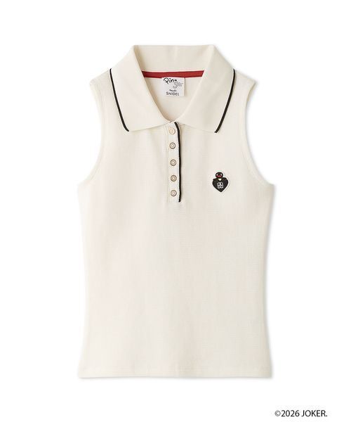 SNIDEL（スナイデル）の「【PINGU(TM)】ワンポイントアメスリカットプルオーバー（Tシャツ/カットソー・レディース・レッド/ネイビー/ホワイト/マルチ・F）」の6枚目の写真