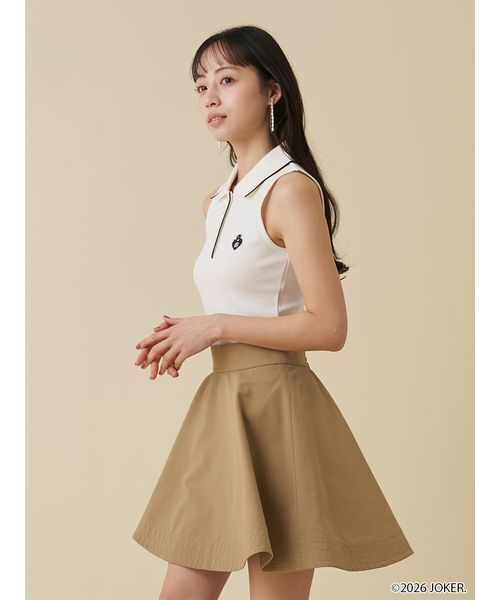 SNIDEL（スナイデル）の「【PINGU(TM)】ワンポイントアメスリカットプルオーバー（Tシャツ/カットソー・レディース・レッド/ネイビー/ホワイト/マルチ・F）」の7枚目の写真