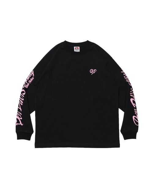 BEN DAVIS(ベンデイビス)の「【BEN DAVIS】GRAPHIC WIDE L/S TEE / ワイドシルエット グラフィック ロンT 長袖 ユニセックス(Tシャツ/カットソー・メンズ・ミント/ピンク/ホワイト/ブラック・X-LARGE/LARGE/MEDIUM)」の11枚目の写真