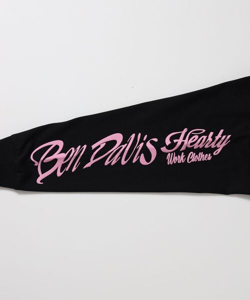 BEN DAVIS(ベンデイビス)の「【BEN DAVIS】GRAPHIC WIDE L/S TEE / ワイドシルエット グラフィック ロンT 長袖 ユニセックス(Tシャツ/カットソー・メンズ・ミント/ピンク/ホワイト/ブラック・X-LARGE/LARGE/MEDIUM)」の15枚目の写真