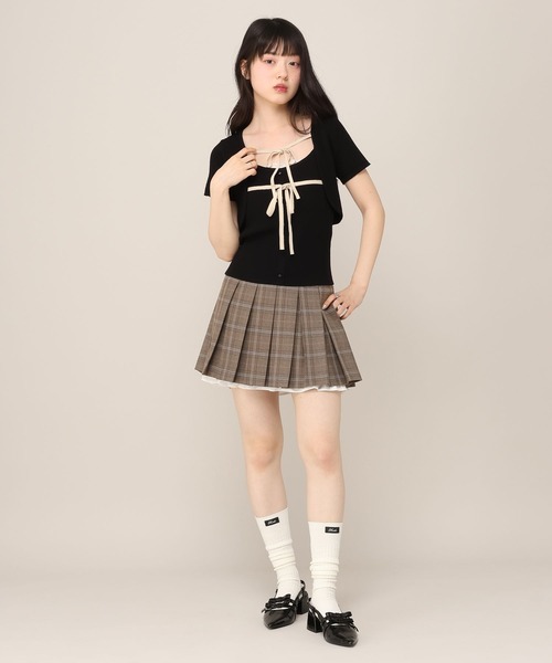 Heather(ヘザー)の「2WAYトリムミニスカート 1051886(スカート・レディース・グレー系その他/ブラウン系その他/グレー・M/S)」の10枚目の写真