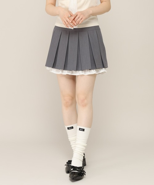 Heather(ヘザー)の「2WAYトリムミニスカート 1051886(スカート・レディース・グレー系その他/ブラウン系その他/グレー・M/S)」の22枚目の写真