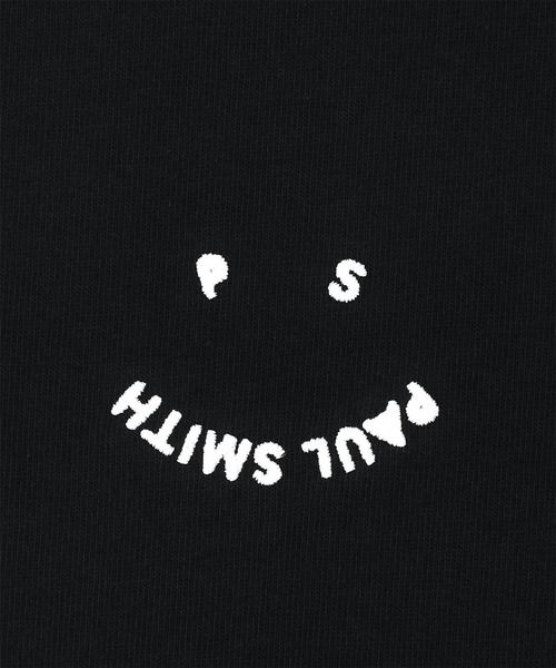 PS Paul Smith(ピーエスポールスミス)の「"Happy" 半袖Tシャツ / 152505 965XE(Tシャツ/カットソー・メンズ・ブラック/オフホワイト・MEDIUM/LARGE/XX-LARGE/SMALL)」の7枚目の写真