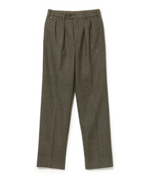 BEAMS F（ビームスエフ）の「ATELIER ZINS / ミックスファブリック 2プリーツ スラックス（その他パンツ）」