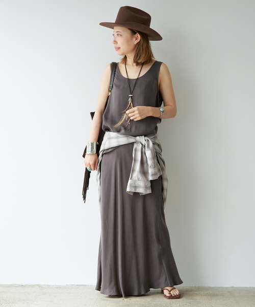 Deuxieme Classe(ドゥーズィエムクラス)の「*Vintage Check シャツ 1(シャツ/ブラウス・レディース・グレー・FREE)」の19枚目の写真