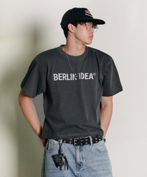 THE MILE（ザマイル）の「ベルリンアイデアガーメンツクロップクルーネック_PIGMENT D.GRAY（Tシャツ/カットソー）」