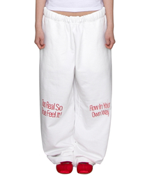 DURT（ ）の「MOVE SWEATPANTS (IVORY)（スウェットパンツ）」