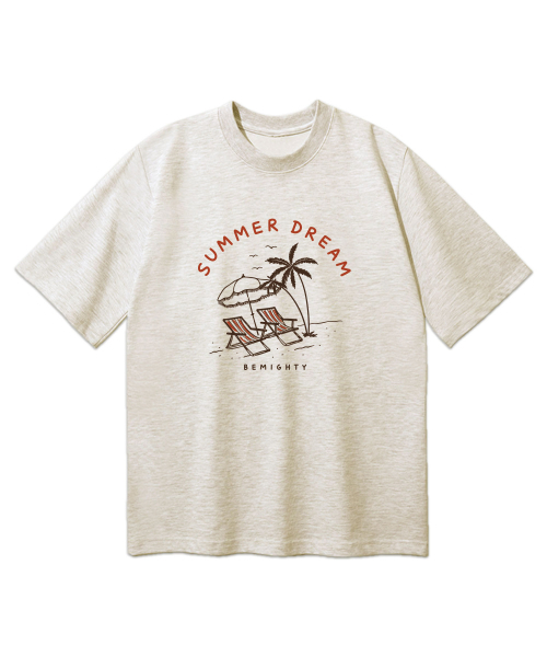 BEMIGHTY（ビーマイティー）の「サマードリームオーバーサイズ半袖Tシャツ[ブラック]（Tシャツ/カットソー・メンズ・その他・L/XL/XXL）」の3枚目の写真
