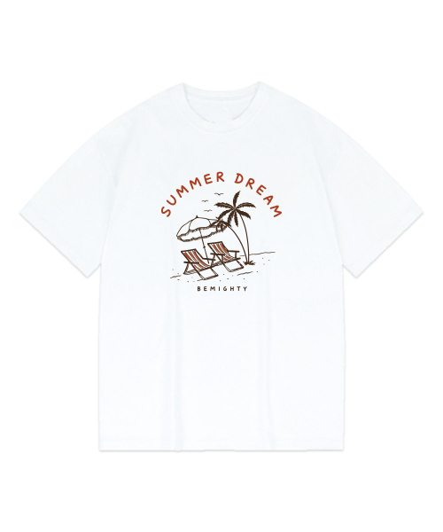 BEMIGHTY（ビーマイティー）の「サマードリームオーバーサイズ半袖Tシャツ[ブラック]（Tシャツ/カットソー・メンズ・その他・L/XL/XXL）」の4枚目の写真