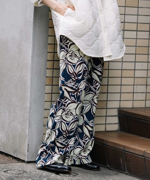 Munich(ミューニック)の「【ipeker】アマラファインビスコース イージーパンツ(その他パンツ・レディース・ネイビー・M/S)」の20枚目の写真
