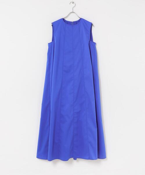 ITEMS URBANRESEARCH(アイテムズ アーバンリサーチ)の「『イージーケア』テントシルエットワンピース(ワンピース・レディース・ブラック/キャメル/ブルー・FREE)」の14枚目の写真