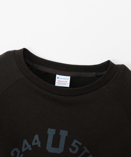 Champion(チャンピオン)の「【Champion/チャンピオン】レディース ラグランスリーブスウェットシャツ(スウェット・レディース・ヘザーグレー/ダークネイビー/ブラック系その他・LARGE/MEDIUM)」の18枚目の写真