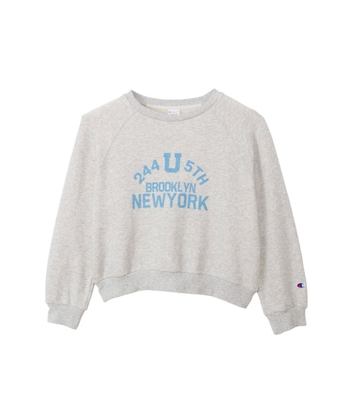 Champion(チャンピオン)の「【Champion/チャンピオン】レディース ラグランスリーブスウェットシャツ(スウェット・レディース・ヘザーグレー/ダークネイビー/ブラック系その他・LARGE/MEDIUM)」の10枚目の写真