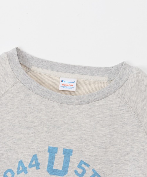 Champion(チャンピオン)の「【Champion/チャンピオン】レディース ラグランスリーブスウェットシャツ(スウェット・レディース・ヘザーグレー/ダークネイビー/ブラック系その他・LARGE/MEDIUM)」の13枚目の写真