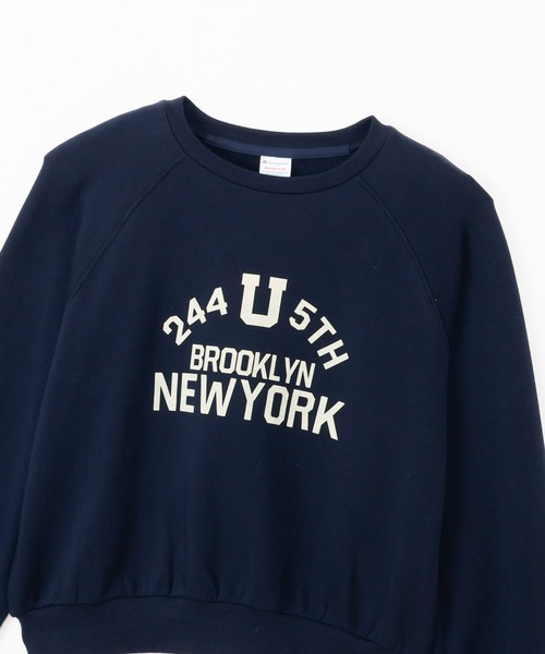 Champion(チャンピオン)の「【Champion/チャンピオン】レディース ラグランスリーブスウェットシャツ(スウェット・レディース・ヘザーグレー/ダークネイビー/ブラック系その他・LARGE/MEDIUM)」の22枚目の写真