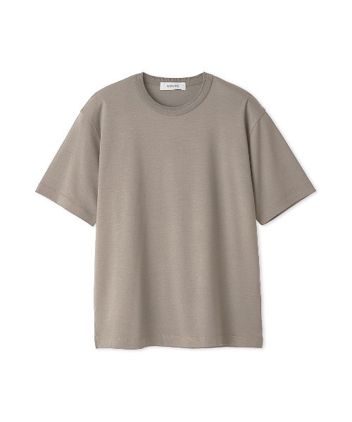 AOURE(アウール)の「WEGNER WOOL JERSEY SS(Tシャツ/カットソー・メンズ・ダークネイビー/キャメル/グレー・MEDIUM/LARGE)」の1枚目の写真