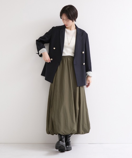 le cercle ADAM ET ROPE'（ルセルクルアダムエロペ）の「テーラードジャケット/セットアップ対応（テーラードジャケット・レディース・ブラウン/ネイビー・FREE）」の8枚目の写真