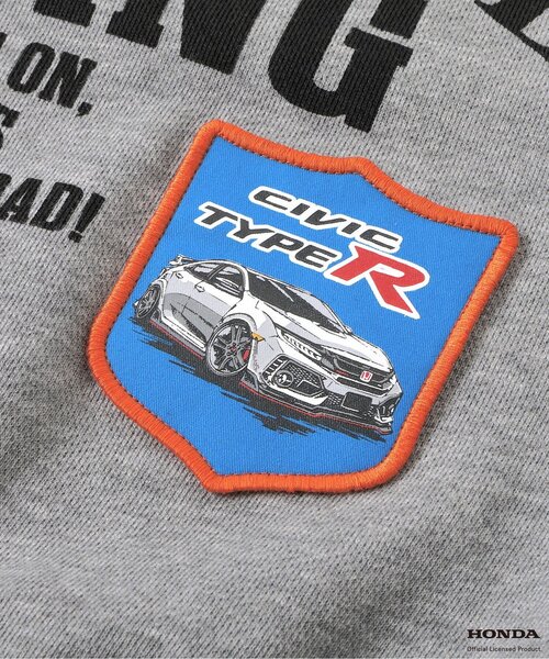 BREEZE（ブリーズ）の「Honda ワッペントレーナー（スウェット・キッズ・グレー/ブラック・140/80/90/110/130/120/100）」の14枚目の写真