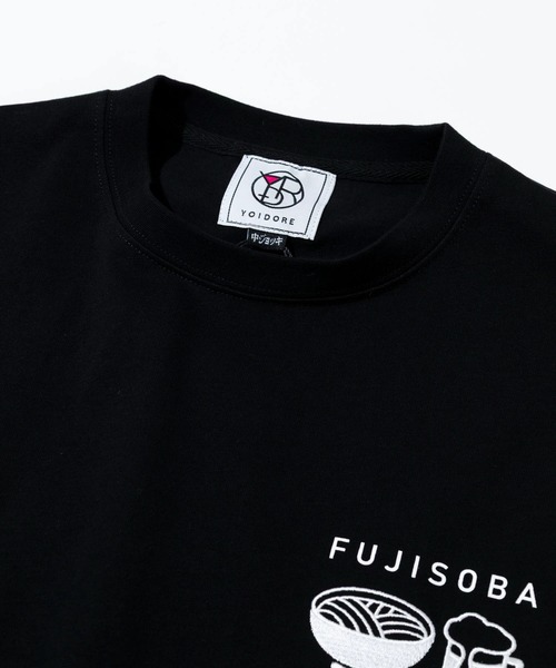 go slow caravan(ゴースローキャラバン)の「YOIDORE/酔いどれ 富士そばコラボ 富士柴 TEE(Tシャツ/カットソー・メンズ・ホワイト/ブラック・MEDIUM/LARGE/X-LARGE)」の11枚目の写真