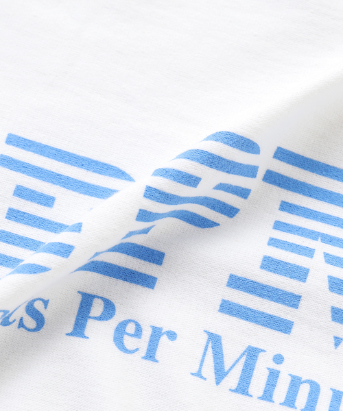 is-ness(イズネス)の「ISNESS MUSIC / イズネス ミュージック BPM LS T-SHIRT(Tシャツ/カットソー・メンズ・ネイビー/ホワイト・FREE)」の6枚目の写真