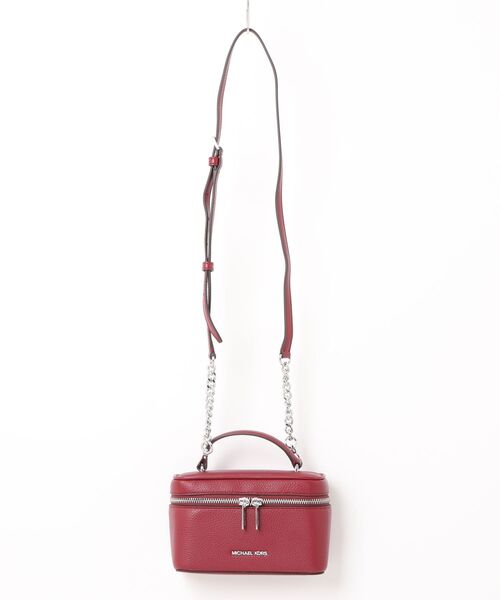MICHAEL KORS(マイケルコース)の「VIVI SM VANITY CASE XBODY(ショルダーバッグ・レディース・マルーン・FREE)」の1枚目の写真