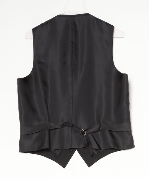 SHIPS（シップス）の「LUXURY DORMEUIL SLD VEST（ベスト・メンズ・ブラック/ネイビー・X-LARGE/LARGE/SMALL/MEDIUM）」の3枚目の写真