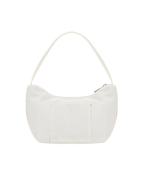 NICK&NICOLE（ニックアンドニコール）の「NICOLE NYLON MINI HOBO BAG_CREAM（ショルダーバッグ・レディース・その他・FREE）」の3枚目の写真
