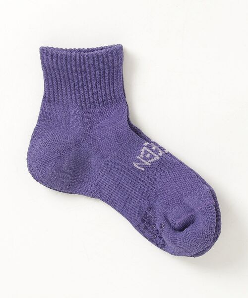 KEEN(キーン)の「WA-SHI SOCKS QUARTER / ワシ ソックス クウォーター(ソックス/靴下・レディース・パープル・M/L/S)」の2枚目の写真