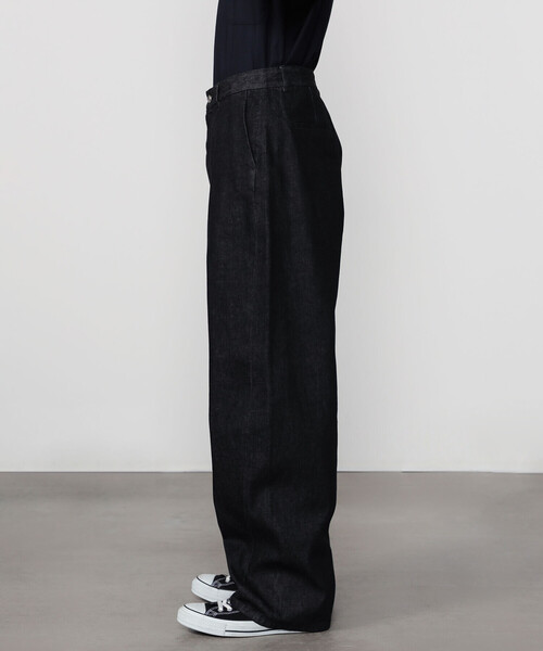 ORCIVAL(オーシバル)の「ORCIVAL | デニム ワイドカーブパンツ BLACK MEN(デニムパンツ・メンズ・ブラック・5/4/3)」の10枚目の写真