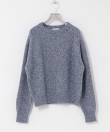 new basic CASHMERE SILK MOULINE KNIT