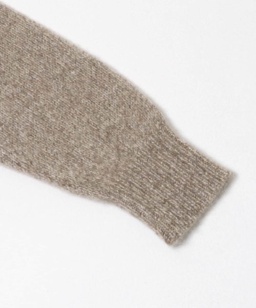 URBAN RESEARCH（アーバンリサーチ）の「new basic　CASHMERE  SILK MOULINE KNIT（ニット/セーター・レディース・ブラウン/ベージュ/ブルー・FREE）」の7枚目の写真