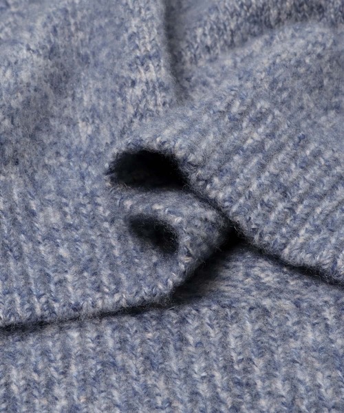 URBAN RESEARCH（アーバンリサーチ）の「new basic　CASHMERE  SILK MOULINE KNIT（ニット/セーター・レディース・ブラウン/ベージュ/ブルー・FREE）」の10枚目の写真