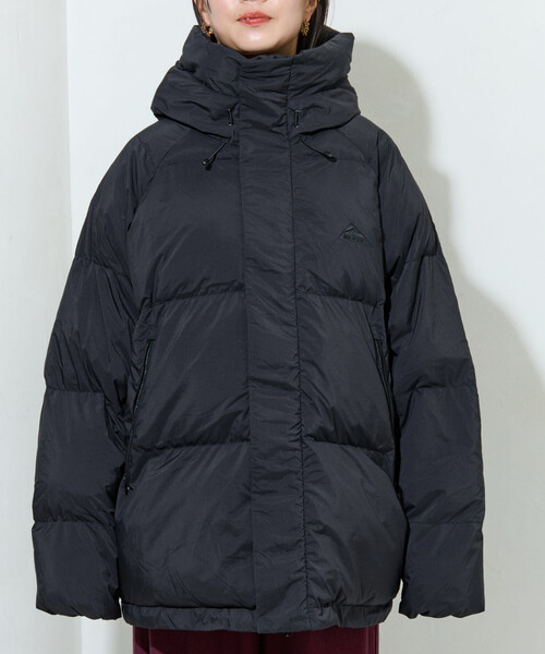FREAK'S STORE(フリークスストア)の「限定展開 KELTY × FREAK'S STORE/ケルティ 別注 サーモライト 中綿 ショート フーディー ジャケット(ダウンジャケット/コート・レディース・オリーブ/ベージュ/ブラック・フリ-)」の9枚目の写真