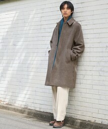 SENTDALE WOOL ステンカラーコート