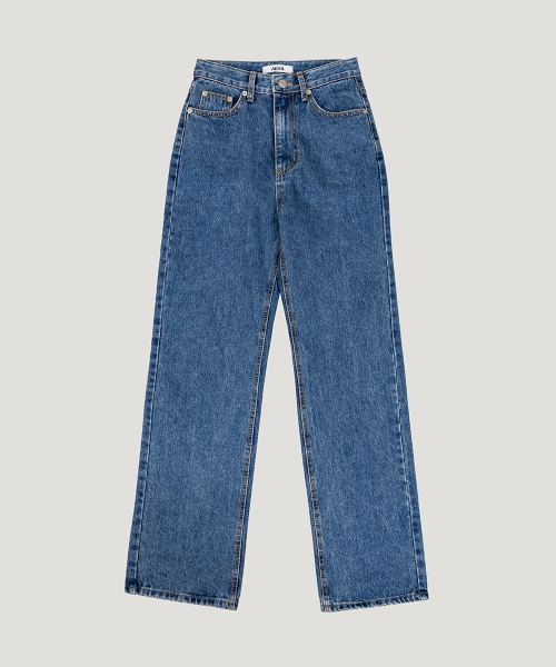 AUTH.(オース)の「ストレートデニムパンツ(ブルー)(デニムパンツ・レディース・その他・SMALL/MEDIUM)」の1枚目の写真