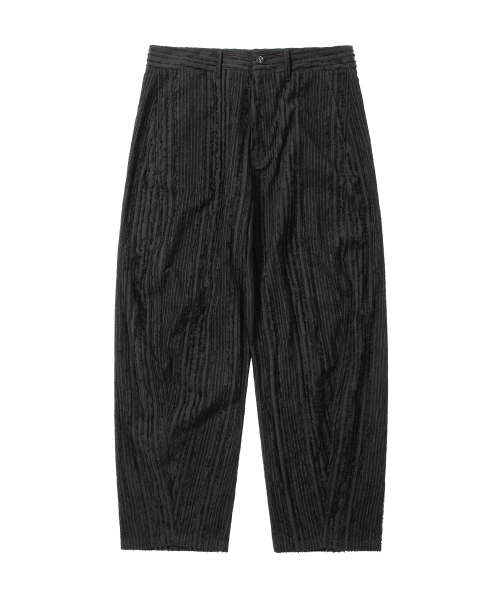 AJOBYAJO（アジョバイアジョ）の「Fringed Stripe Curved Pants [BLACK]（その他パンツ・レディース・その他・MEDIUM/LARGE/X-LARGE）」の2枚目の写真