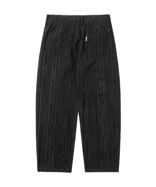 AJOBYAJO（アジョバイアジョ）の「Fringed Stripe Curved Pants [BLACK]（その他パンツ・レディース・その他・MEDIUM/LARGE/X-LARGE）」の6枚目の写真