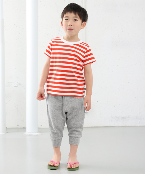 URBAN RESEARCH DOORS(アーバンリサーチドアーズ)の「DOORS 裏毛サルエルパンツ(その他パンツ・キッズ・ライトグレー/グレー・120/90/105)」の4枚目の写真