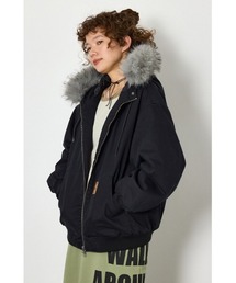 FUR HOODED ワークジャケット