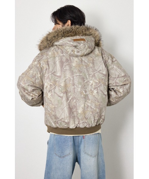 RODEO CROWNS WIDE BOWL(ロデオクラウンズワイドボウル)の「FUR HOODED ワークジャケット(その他アウター・レディース・ベージュ系その他/ブラウン系その他/ブルー/ブラック・LARGE/MEDIUM)」の9枚目の写真