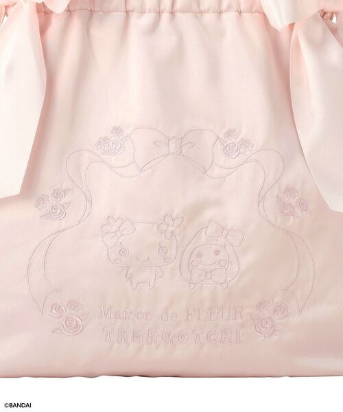 Maison de FLEUR(メゾンドフルール)の「たまごっち ダブルリボントート(トートバッグ・レディース・ピンク/ブルー/ラベンダー・FREE)」の17枚目の写真