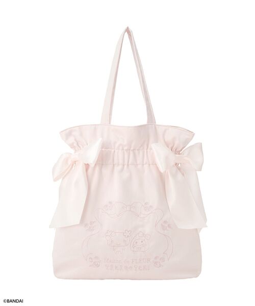 Maison de FLEUR(メゾンドフルール)の「たまごっち ダブルリボントート(トートバッグ・レディース・ピンク/ブルー/ラベンダー・FREE)」の18枚目の写真