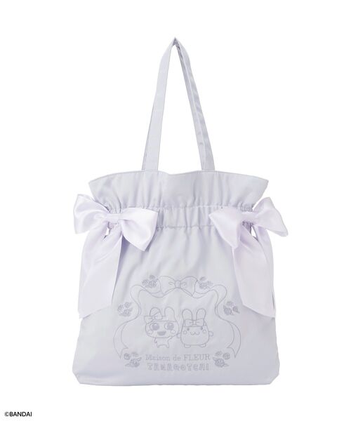 Maison de FLEUR(メゾンドフルール)の「たまごっち ダブルリボントート(トートバッグ・レディース・ピンク/ブルー/ラベンダー・FREE)」の19枚目の写真