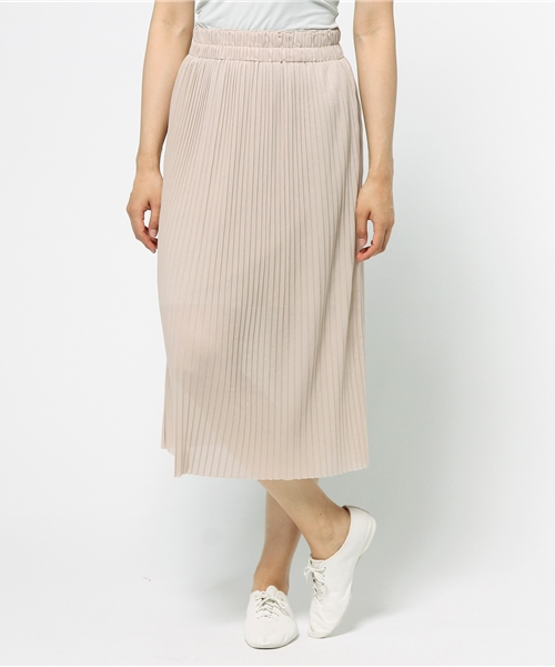 earth music&ecology（アースミュージックアンドエコロジー）の「【2016Summer】カットプリーツスカート（スカート・レディース・ベージュ/オレンジ/ブラック/カーキ・FREE）」の13枚目の写真