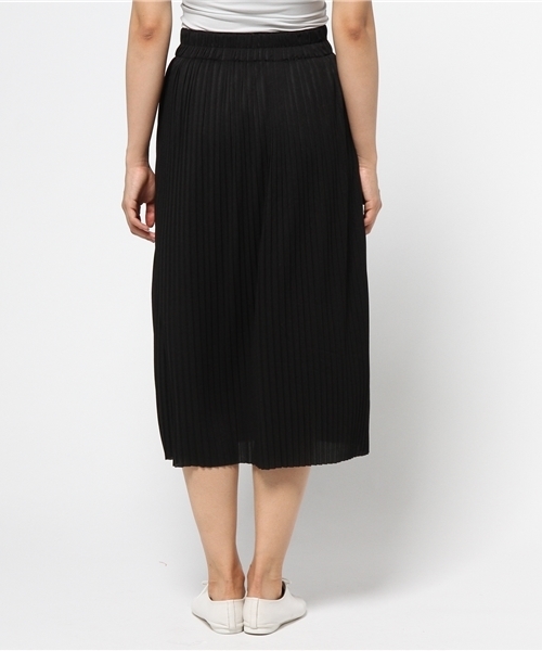 earth music&ecology（アースミュージックアンドエコロジー）の「【2016Summer】カットプリーツスカート（スカート・レディース・ベージュ/オレンジ/ブラック/カーキ・FREE）」の7枚目の写真