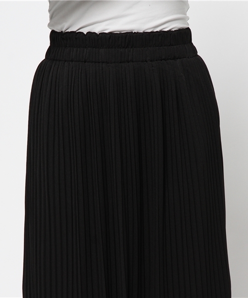 earth music&ecology（アースミュージックアンドエコロジー）の「【2016Summer】カットプリーツスカート（スカート・レディース・ベージュ/オレンジ/ブラック/カーキ・FREE）」の8枚目の写真