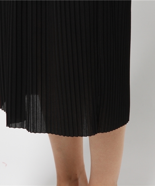 earth music&ecology（アースミュージックアンドエコロジー）の「【2016Summer】カットプリーツスカート（スカート・レディース・ベージュ/オレンジ/ブラック/カーキ・FREE）」の10枚目の写真