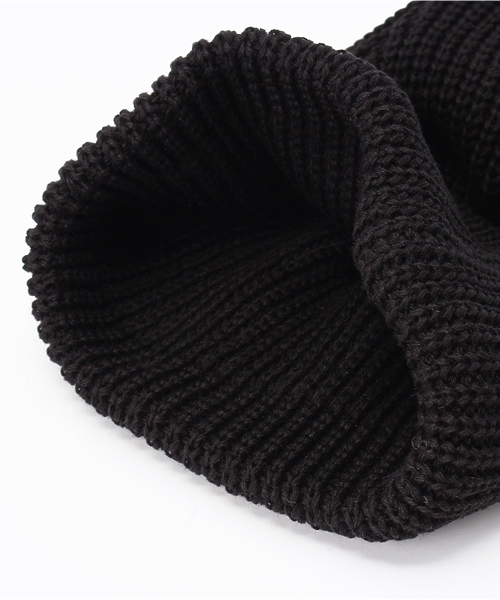 RAGEBLUE（レイジブルー）の「コットン/リネンリブワッチ /720226（ニットキャップ/ビーニー・メンズ・ベージュ/ホワイト/ネイビー/ダークグレー/ブラック/グレー・FREE）」の9枚目の写真